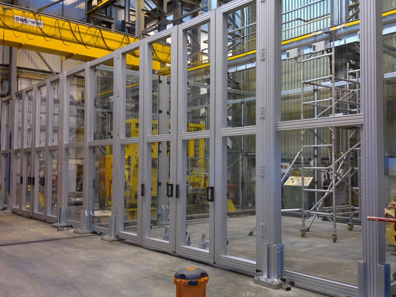 High Bay Cell With Sliding Doors