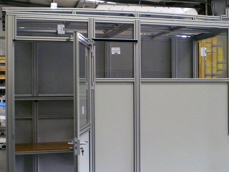 aluminium profile modular office